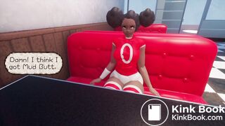 Black Sports Girl Diarrhea