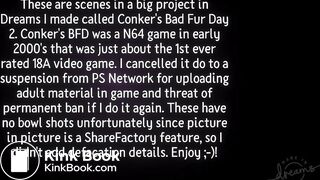 Scenes in my Conker's BFD 2 Game Farting, Diarrhea, Shitting & Pissing Females