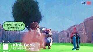 Scenes in my Conker's BFD 2 Game Farting, Diarrhea, Shitting & Pissing Females