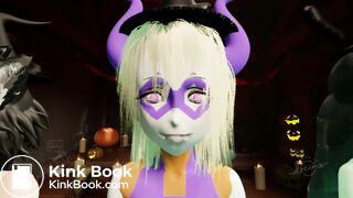 Halloween Special 3 Anime Girls Diarrhea Together