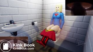 SuperGirl Ultimate Hyper Diarrhea (Dual Bowl Cam)