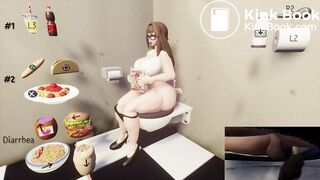 Big Girl Toilet Game Dreams