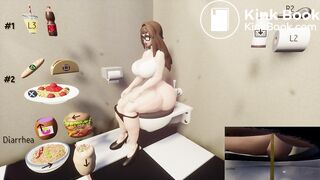 Big Girl Toilet Game Dreams