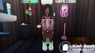 Black Woman Massive Atomic Diarrhea