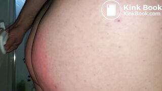 Spanking 29 - Paddled Butt Up Close