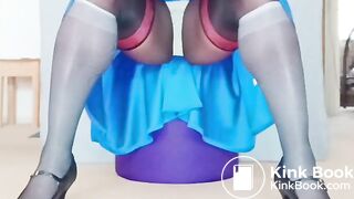 BlueGirl70 Wide Legs Panties Exposure