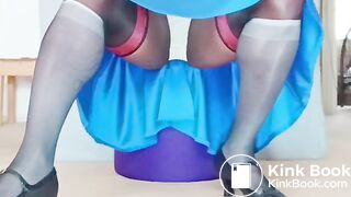 BlueGirl70 Wide Legs Panties Exposure