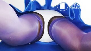 BlueGirl70 Under Blue Skirt Reveal