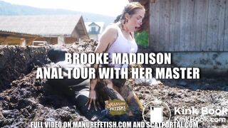 Brooke Maddison Anal Tour With Her Master In Cowshit