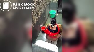 Desi bhabhi potty during festival