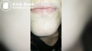 Girl's sexy long tongue 27