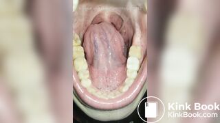 Girl's sexy long tongue 27