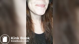 Girl's sexy long tongue 28