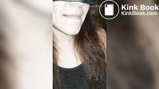 Girl's sexy long tongue 28
