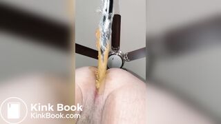 Pooping 238 - Shit on a Stick X-Rayed