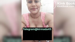 Indian aunty potty show demo Telegram@kirmada45