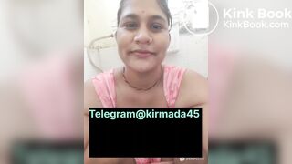 Indian aunty potty show demo Telegram@kirmada45