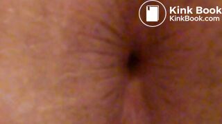 Pooping Thick Fiber-Rich Turds in Slo-Mo and Close-up