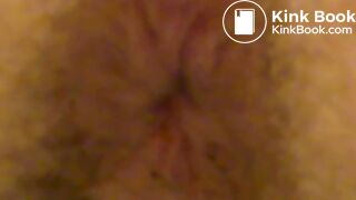 Pooping Thick Fiber-Rich Turds in Slo-Mo and Close-up