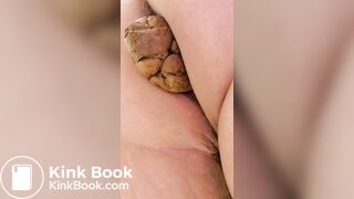 Pooping 164 - Close Up Fat Dump