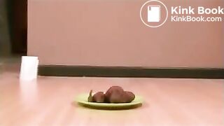 Marion shits on plates
