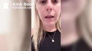 American blonde Milf dumps a huge load