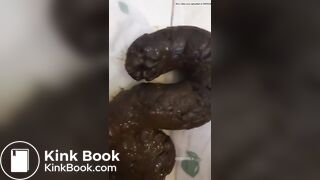 She births a monster while rubbing her pussy