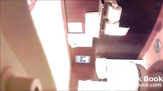 Japanese Guy Shitting and Pissing (Two Cam Views)