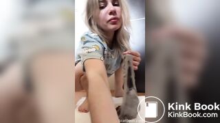Bursting with shit &puke