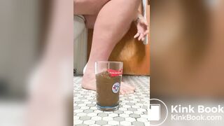 PAWG unloads 4 cups of Hot Chocolate