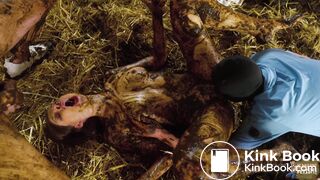 Alice Maze Farm Gangbang Instructor Gangbang in cowshit