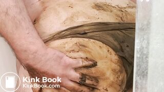 Poop and Play 34 - Showering in Wife's Panties (Camera 1) - 2 of 3