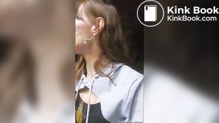 Shitting & smearing in a cave