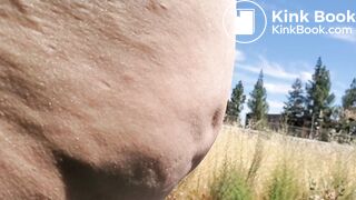 Flashing 3 - with my FAT Butt