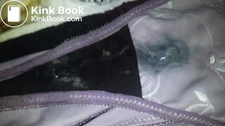 J'éjacule deux fois de suite dans ses culottes sales et parfumées à l'odeur de caca