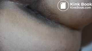Butt Play 66 - Upclose fingering my Butthole