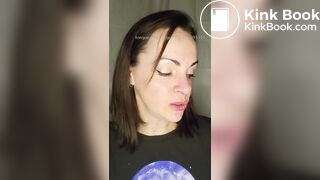 Girl's sexy long tongue 34