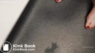 Huge panty poop & house work
