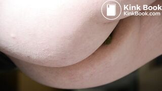 Pooping 696 - On Plate Close Up, 1 of 2