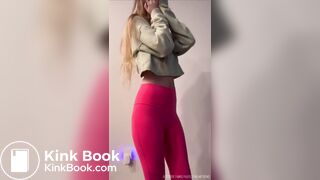 Messing diapers under leggings